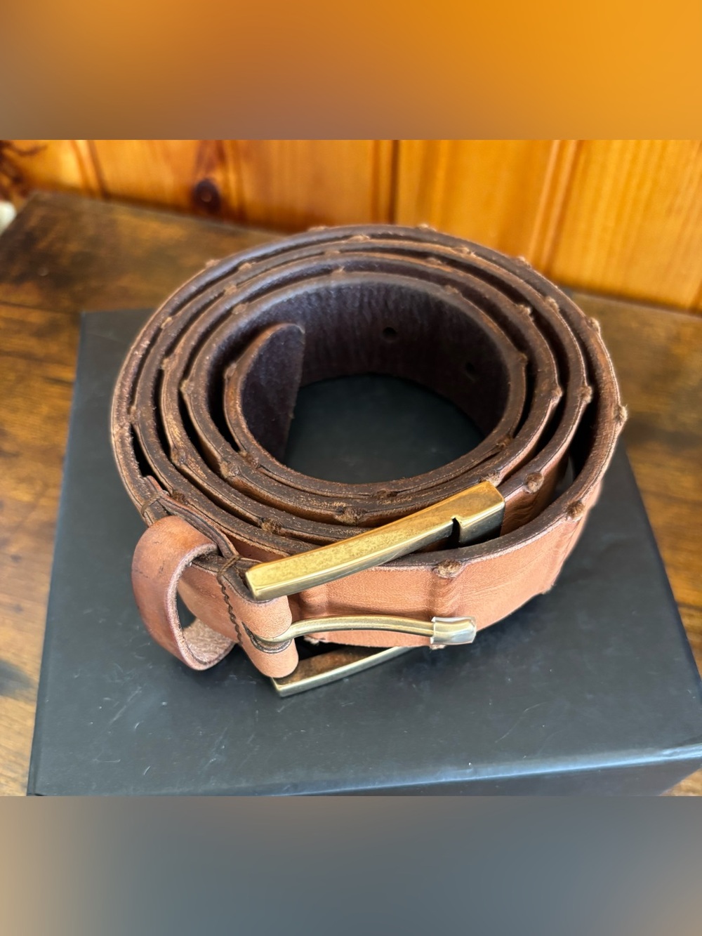 Dolce & Gabbana Leather Vintage Belt
